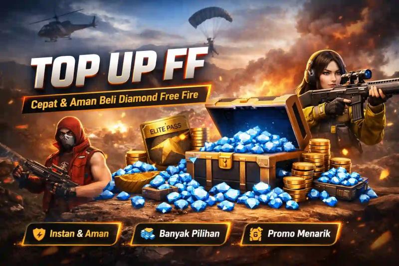 Top Up Free Fire ( FF ) 100 Diamond